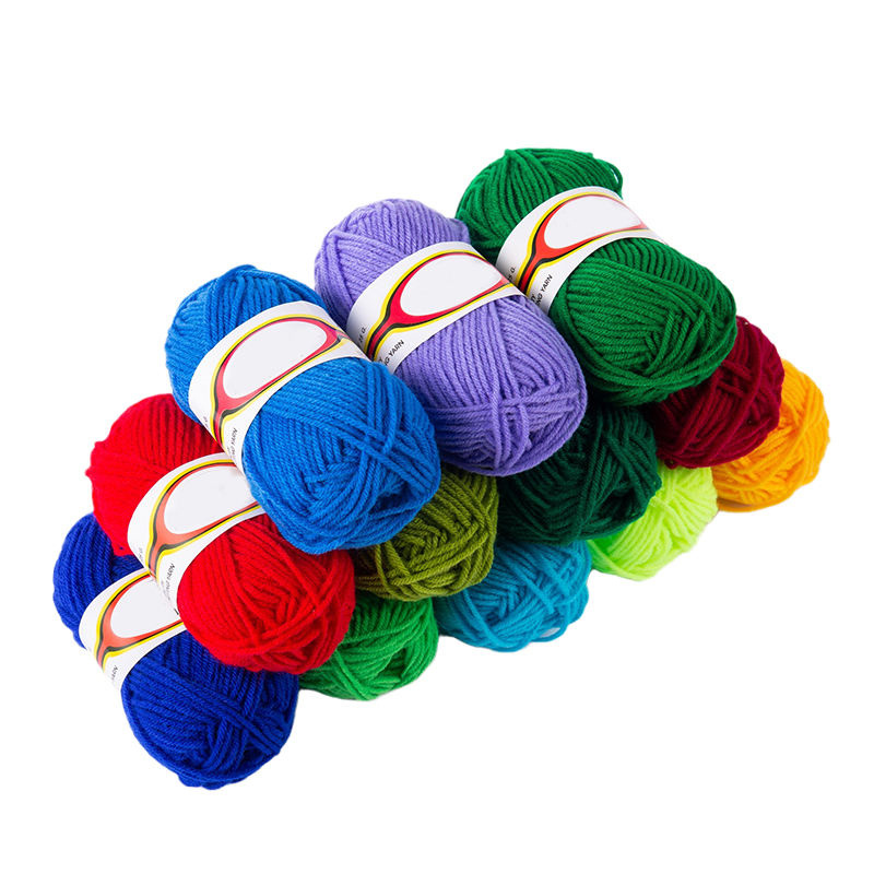 BABY JOY Hot sale Acrylic Crochet Yarn for Hand knitting Yar